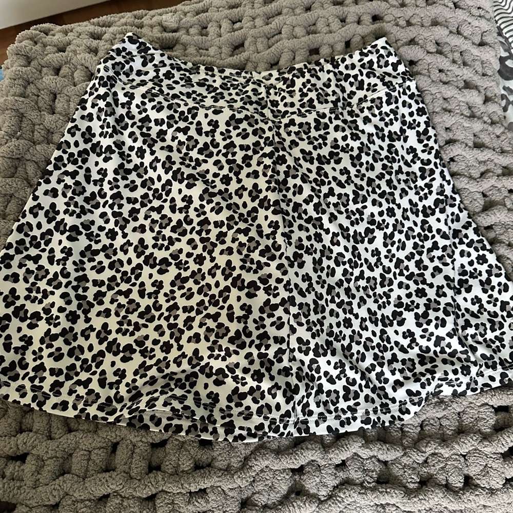JoFit leopard print golf skort Sz SM